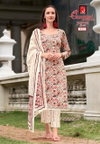 Jaipuri Vol 15 By Ganpati Cotton Printed Kurti With Bottom Dupatta Wholesale Online